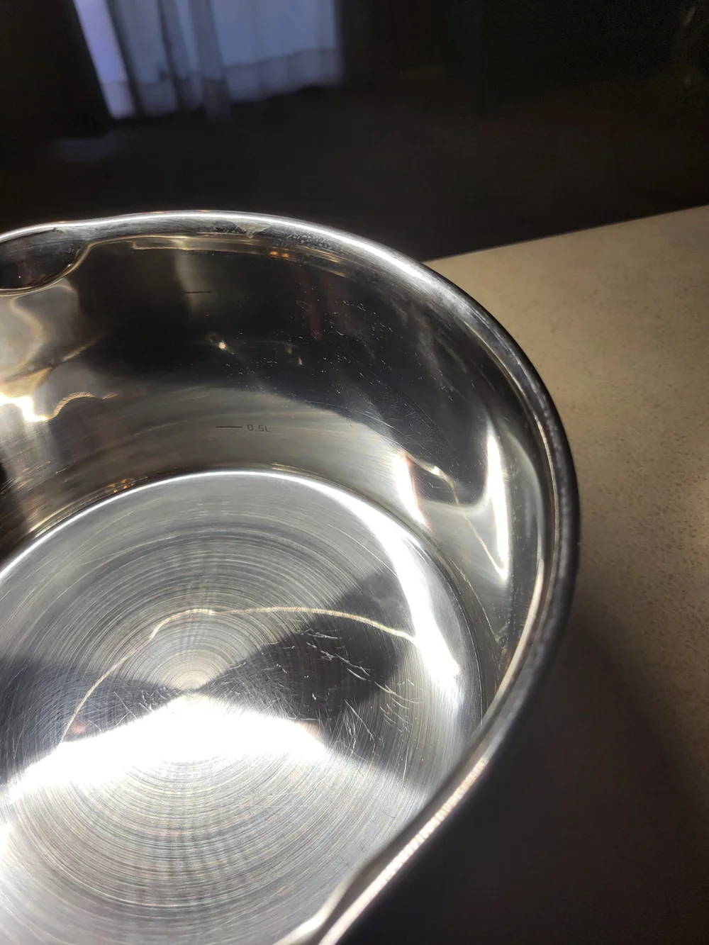 Brookstone Stainless Steel Saucepan with Glass Lid - Silver